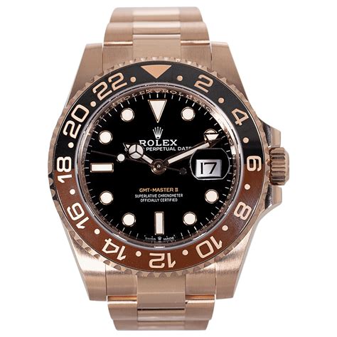 rolex gmt master 2 rose gold chrono24|More.